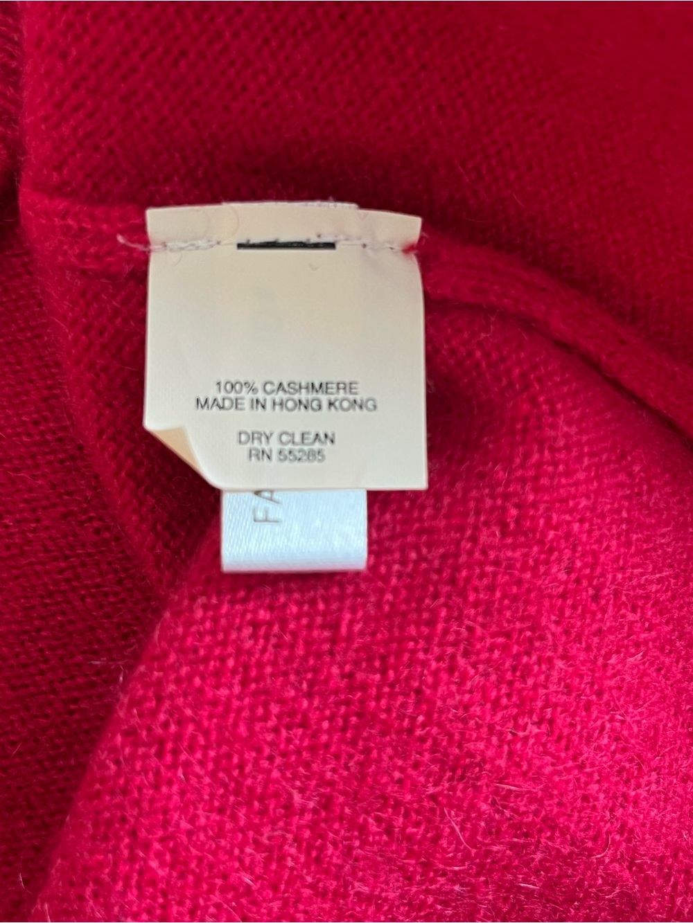 Express Y2K Bright Red V-Neck Short Sleeve Cashmere Knit Top Size Large - Picture 9 of 9
